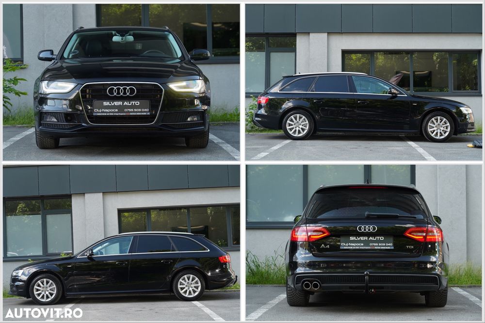 Audi A4 Avant 2.0 TDI DPF clean multitronic S line Sportpaket - 4
