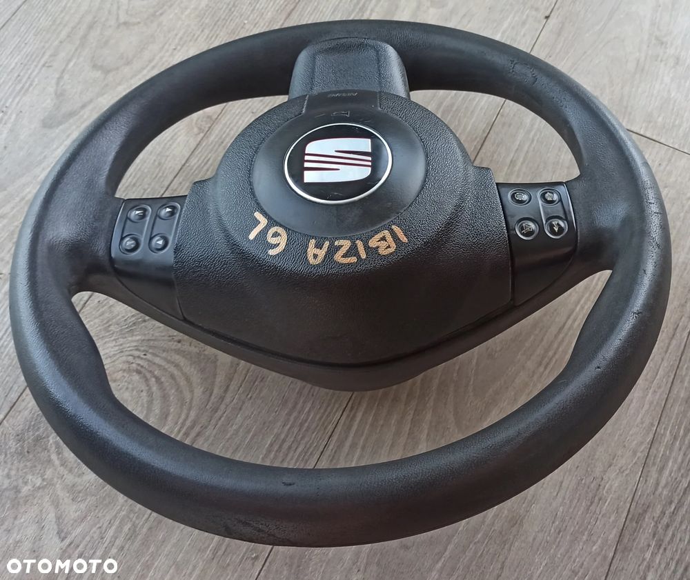 SEAT IBIZA 6L KIEROWNICA MULTIFUNKCJA - 3