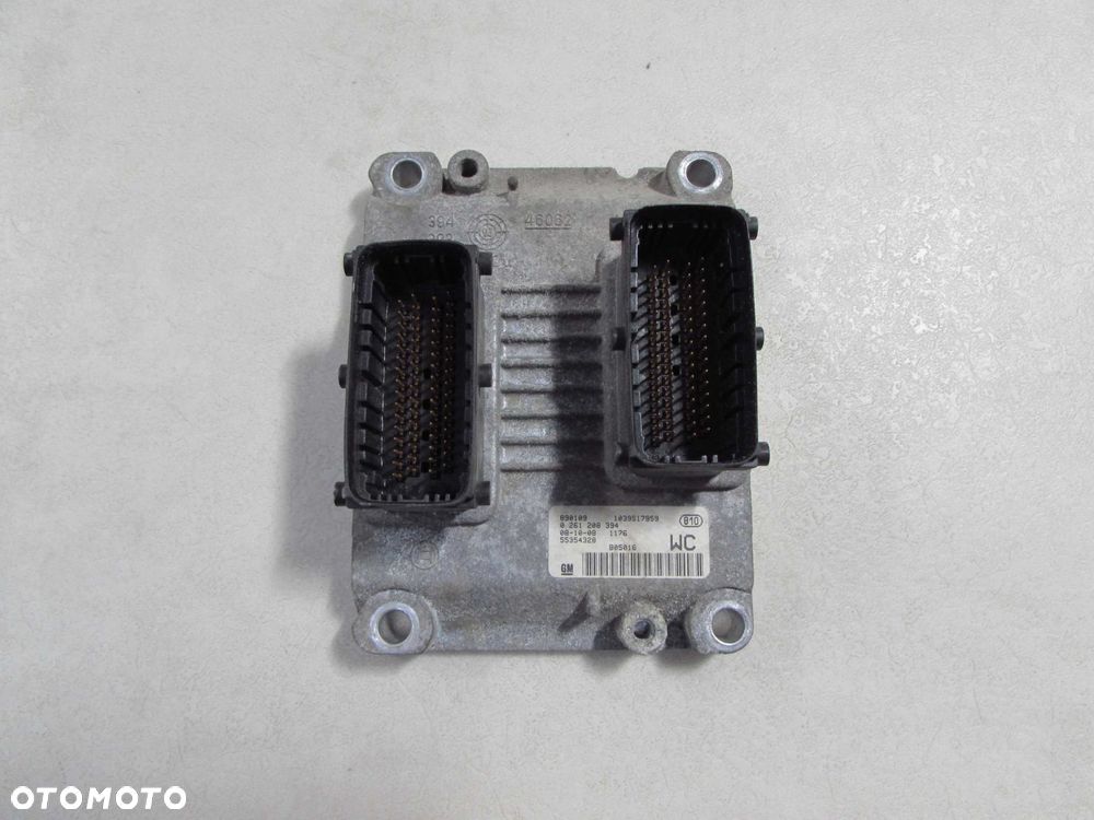 OPEL 1.4 16V KOMPUTER STEROWNIK ECU SILNIKA 0261208394 55354328 WC - 2