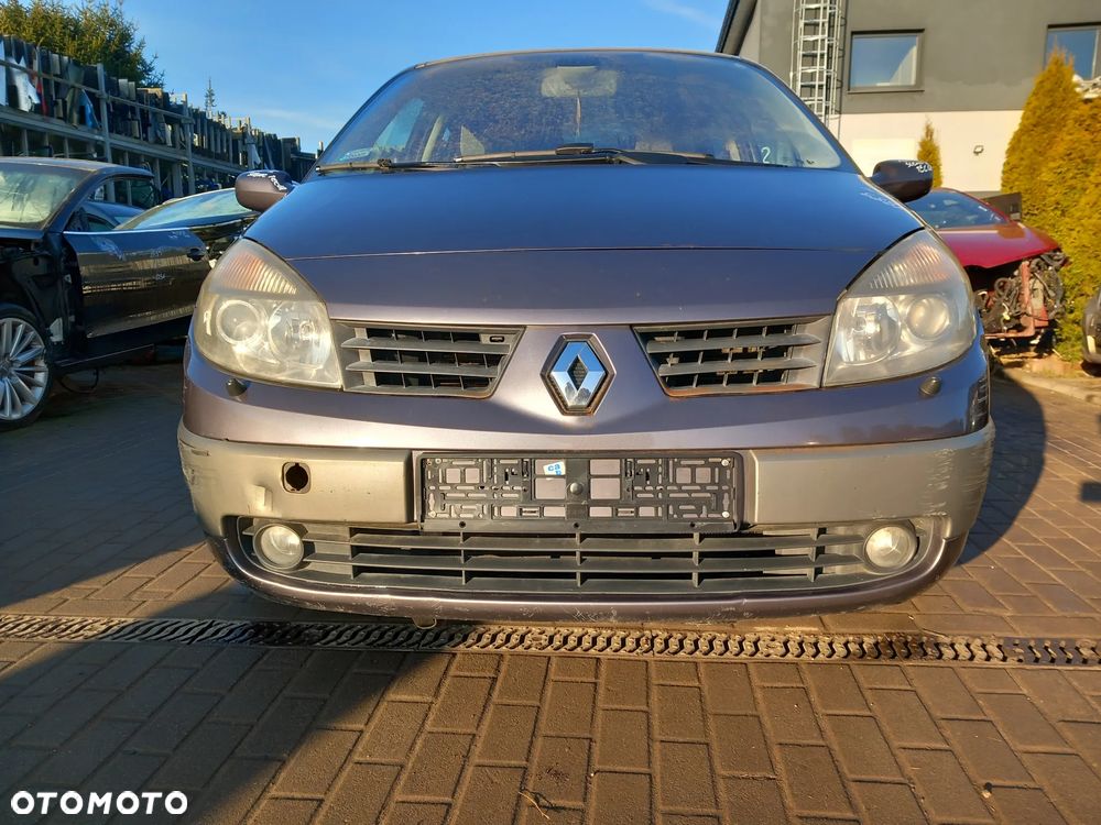 RENAULT SCENIC II ZDERZAK PRZEDNI PRZÓD SPRYSKI KOLOR: TEC98 - 1