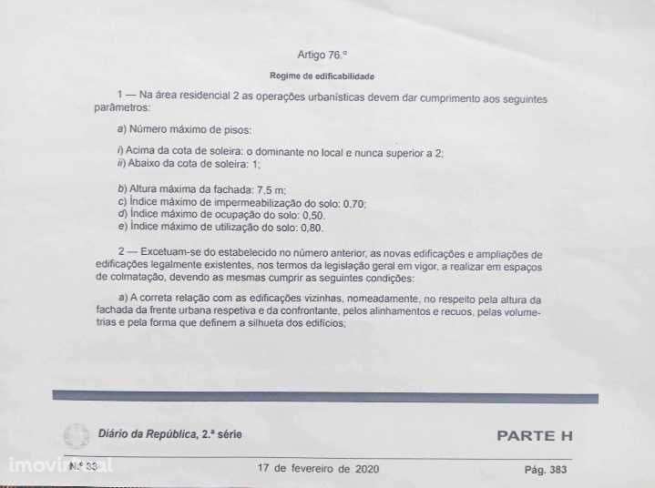 Venda de terreno em Miranda do Corvo - Grande imagem: 5/6
