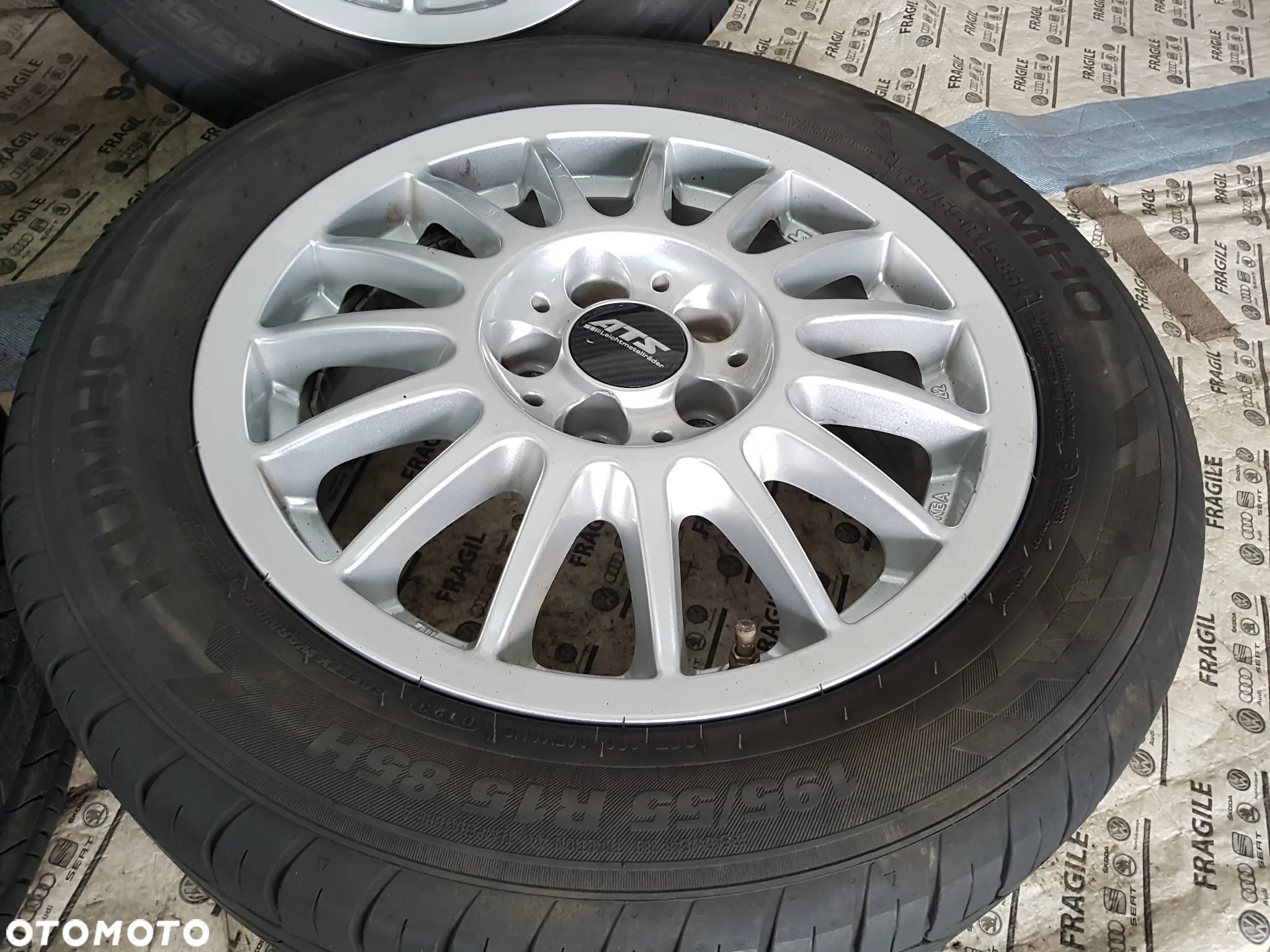 KOŁA SEAT IBIZA WV POLO SKODA FABIA  5X100  195/55R15 6JX15 ET38 - 14