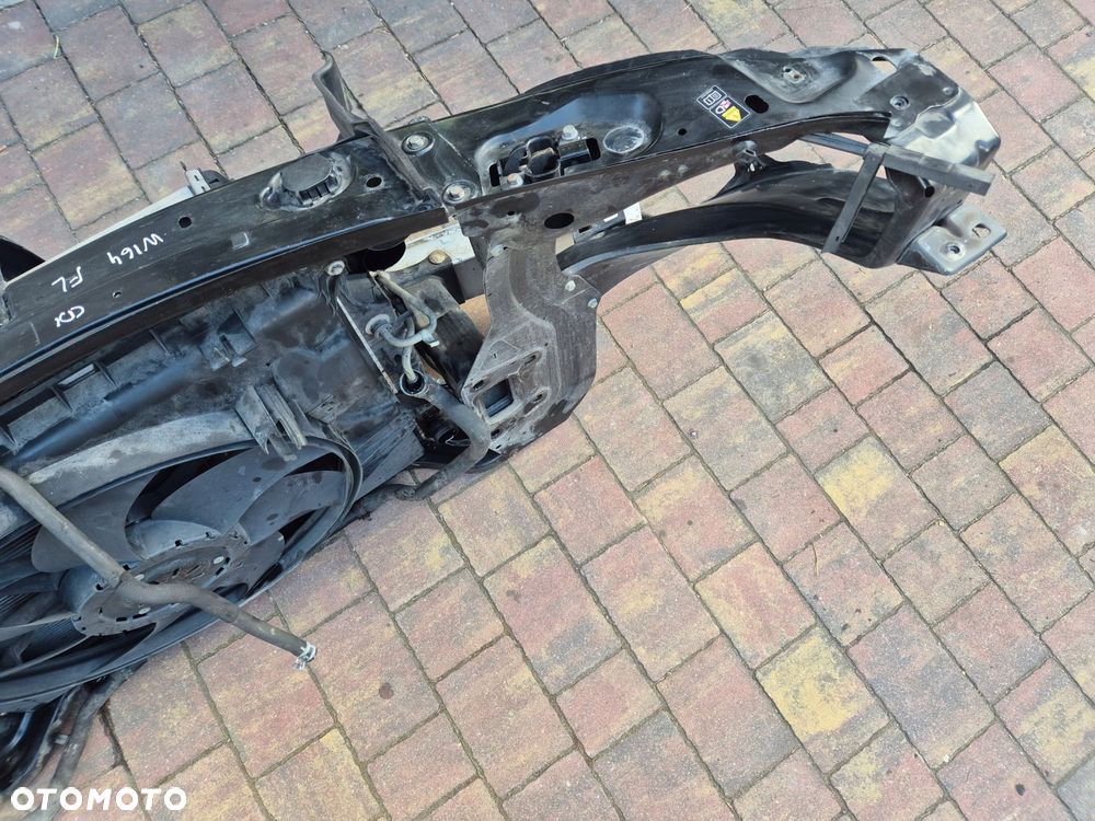 pas przod przedni belka chlodnice mercedes ml w164 lift 350 cdi - 6