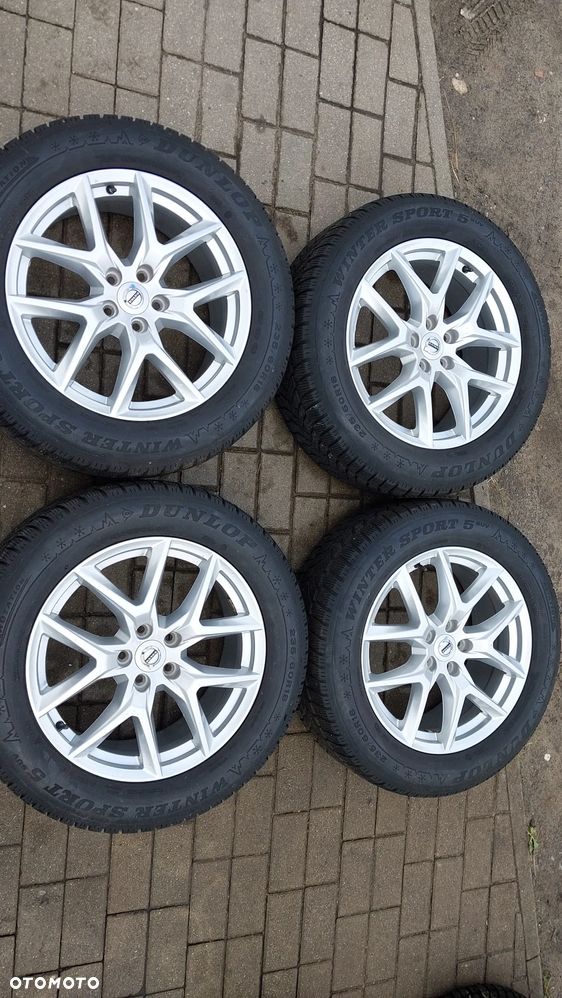 Komplet kol zimowych Volvo OE 31423851 7.5" x 18" 5x108 ET 50,5 235/60r18 zima - 1