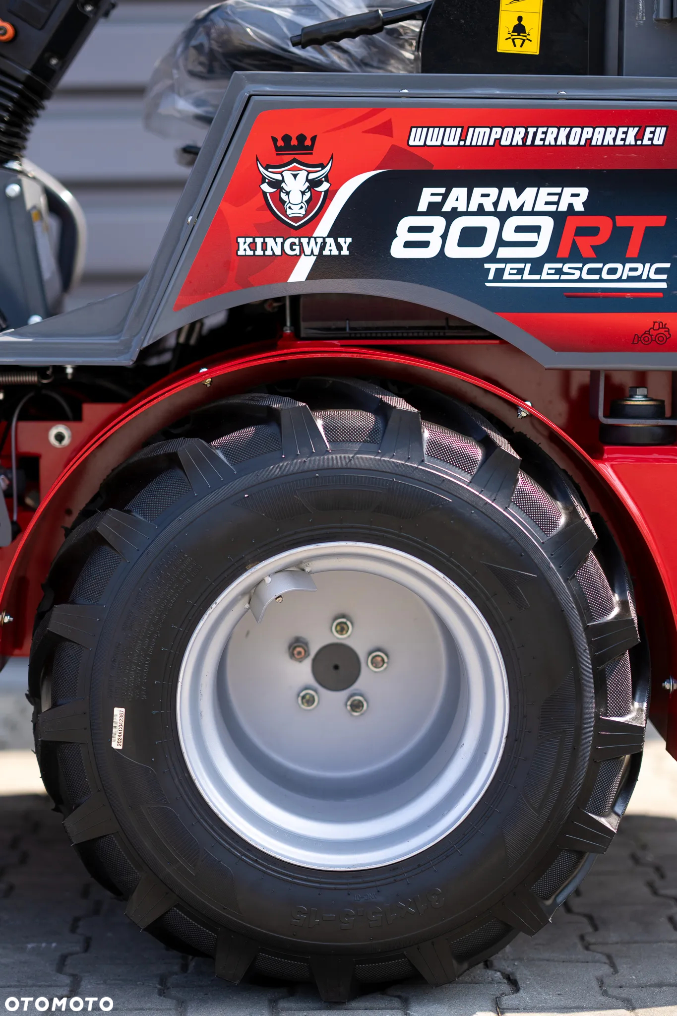Kingway 809 telescopic KUBOTA engine - 15