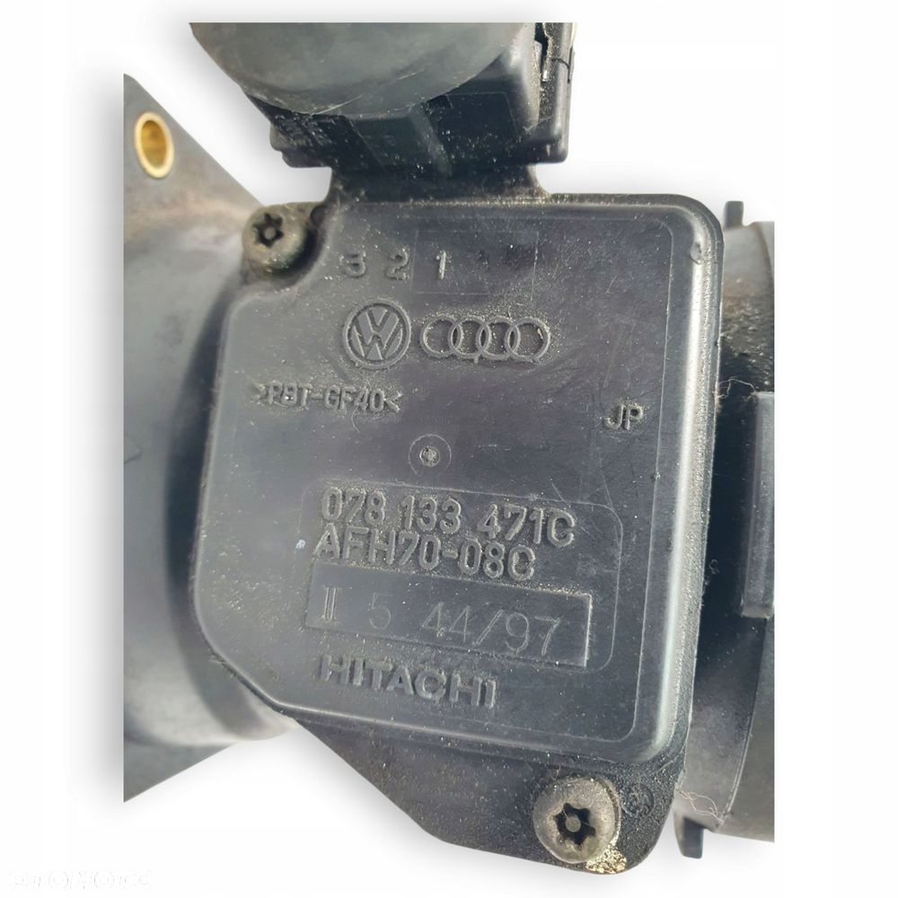PRZEPŁYWOMIERZ Audi A6 C5 C4 A4 B5 18 D2 2.8 2.4 078133471C AFH7008C - 6