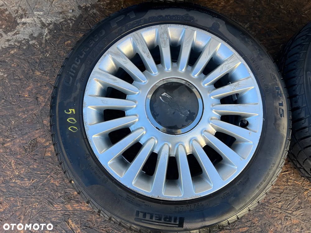 FIAT 500 15'' 5x15 ET35 4x98 51845435 PIRELLI 185/55R15 LATO - 11