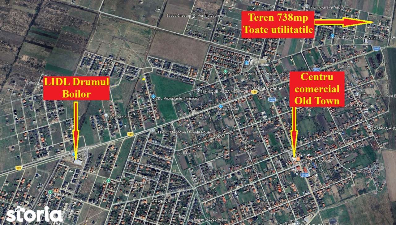 Teren Mosnita Veche | TOATE UTILITATILE | 738mp - Imagine principală: 4/6
