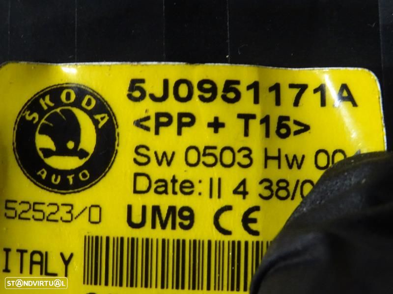 Sensores De Alarme Skoda Roomster (5J)  5J0951171a / 5J0 951 171 A - 5