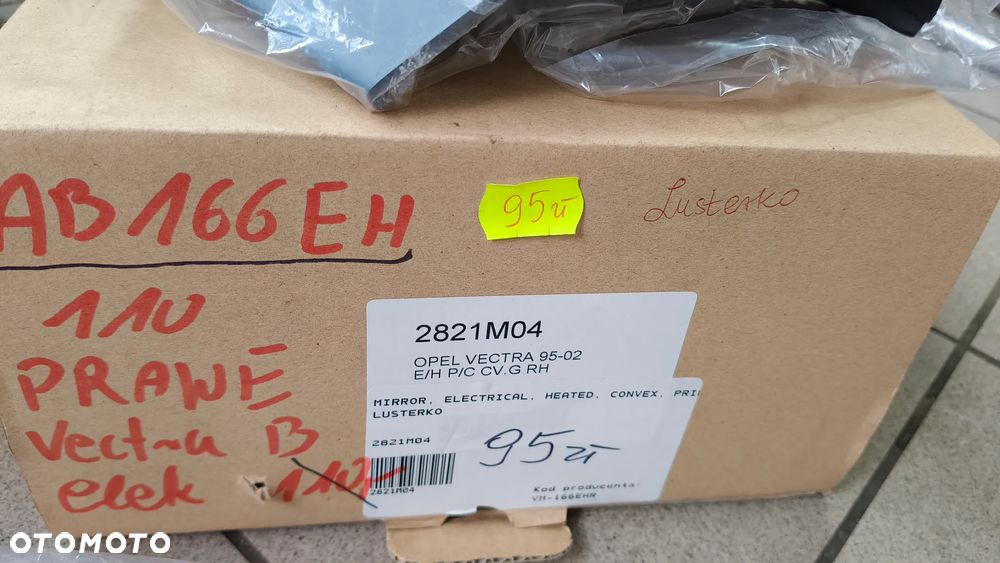 Lusterko prawe elektryczne Vectra B nowe - 7