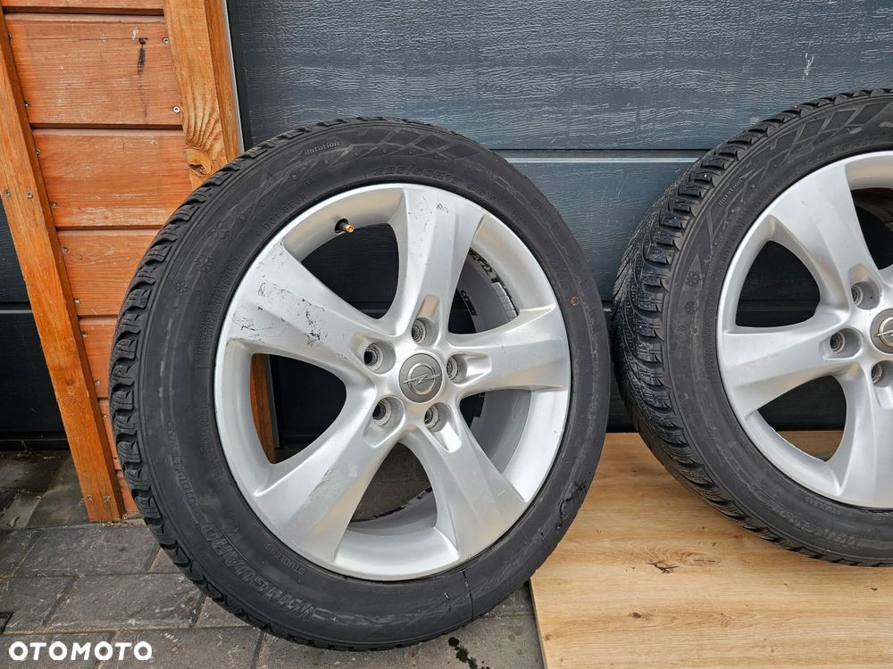 KOŁA FELGI ALUMINIOWE OPONY ZIMOWE OPEL ASTRA J K ZAFIRA C R17 7J 5x115 ET44 225/50/17 - 11