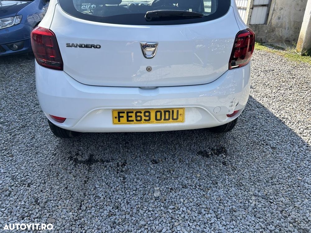 Bara spate Dacia Sandero 2 Facelift 2016 - 2020 Hatchback 4 Usi ALB (1327) - 1