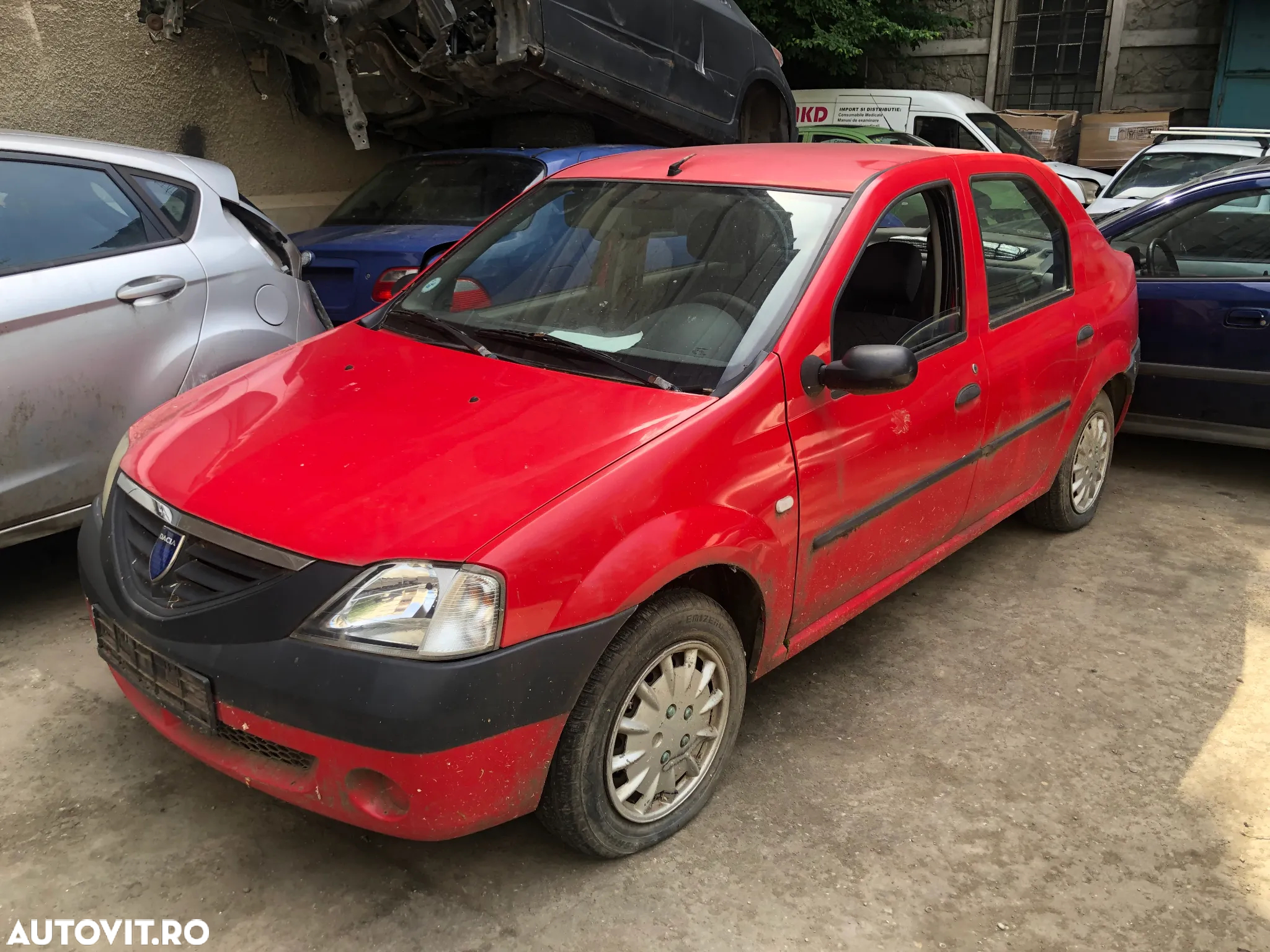Dezmembrez Dacia Logan 1 rosu benzina 1.4 2006 - 2