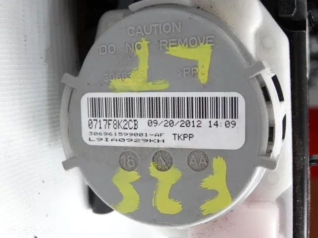 BMW X3 F25  X4 F26 USA Org Pasy Bezpieczeństwa z Nabojami Zapinka Pasa  S1725843506  0717F8K2CB  0717F8J2TN  72117260207 7260207 - 10