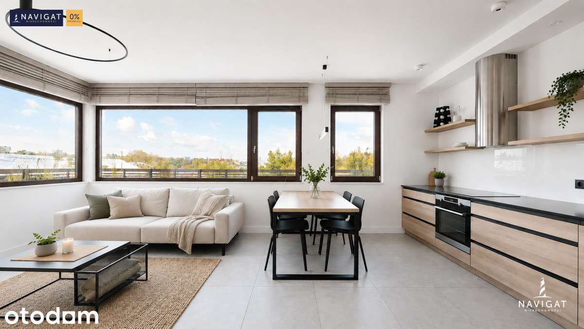 Dwupoziomowy apartament z ogrodem w Mechelinkach