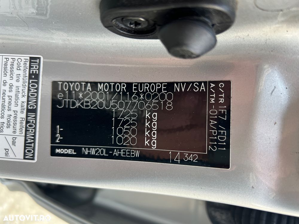 Toyota Prius (Hybrid) Sol - 21