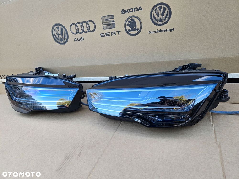 audi a7 s7 rs7 c7 4g lift lampa przód przednia matrix prawa kpl 4g8941036b - 3