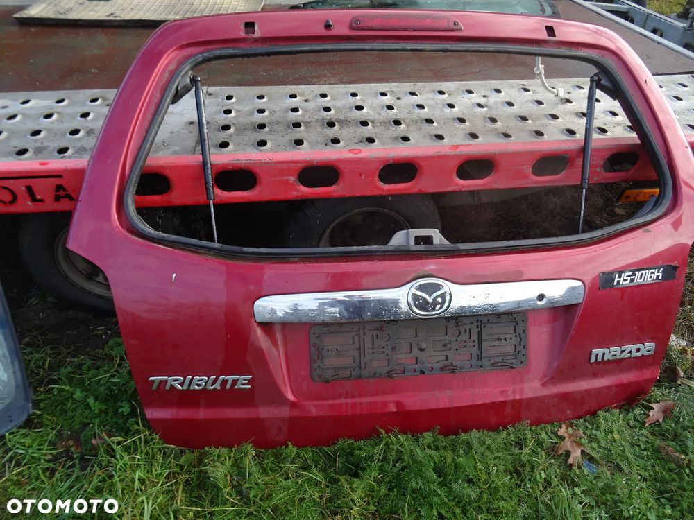 MAZDA TRIBUTE KLAPA BAGAZNIKA LADNA ZDROWA BEZ KOROZJI SZYBA ZAWIAS USZCZELKA CENTRALNY ZAMEK CZESCI ROZNE - 4