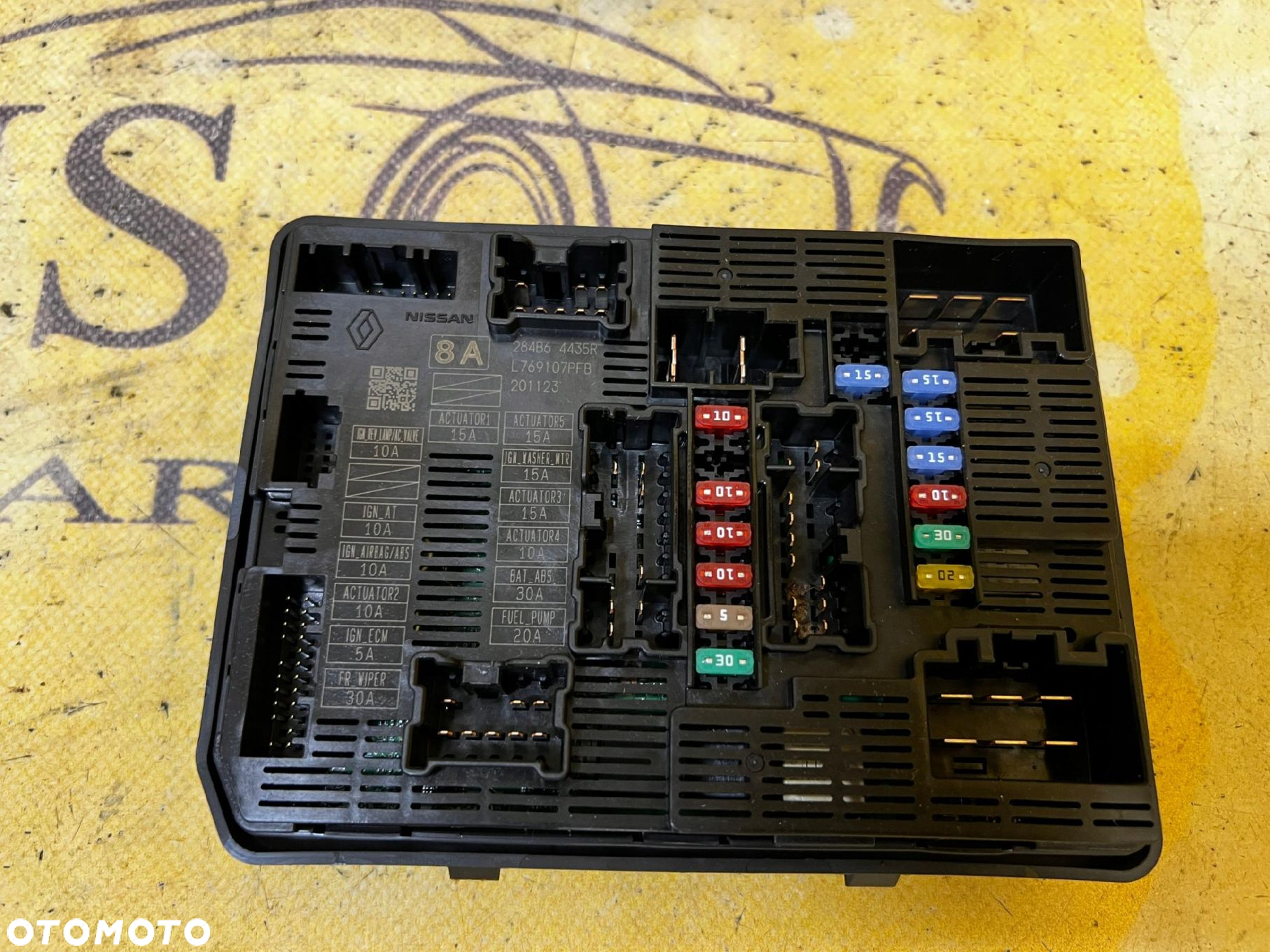 ZESTAW STARTOWY ECU BSI BCM STACYJKA DACIA SANDERO III 2023R 1.0 SCE - 8