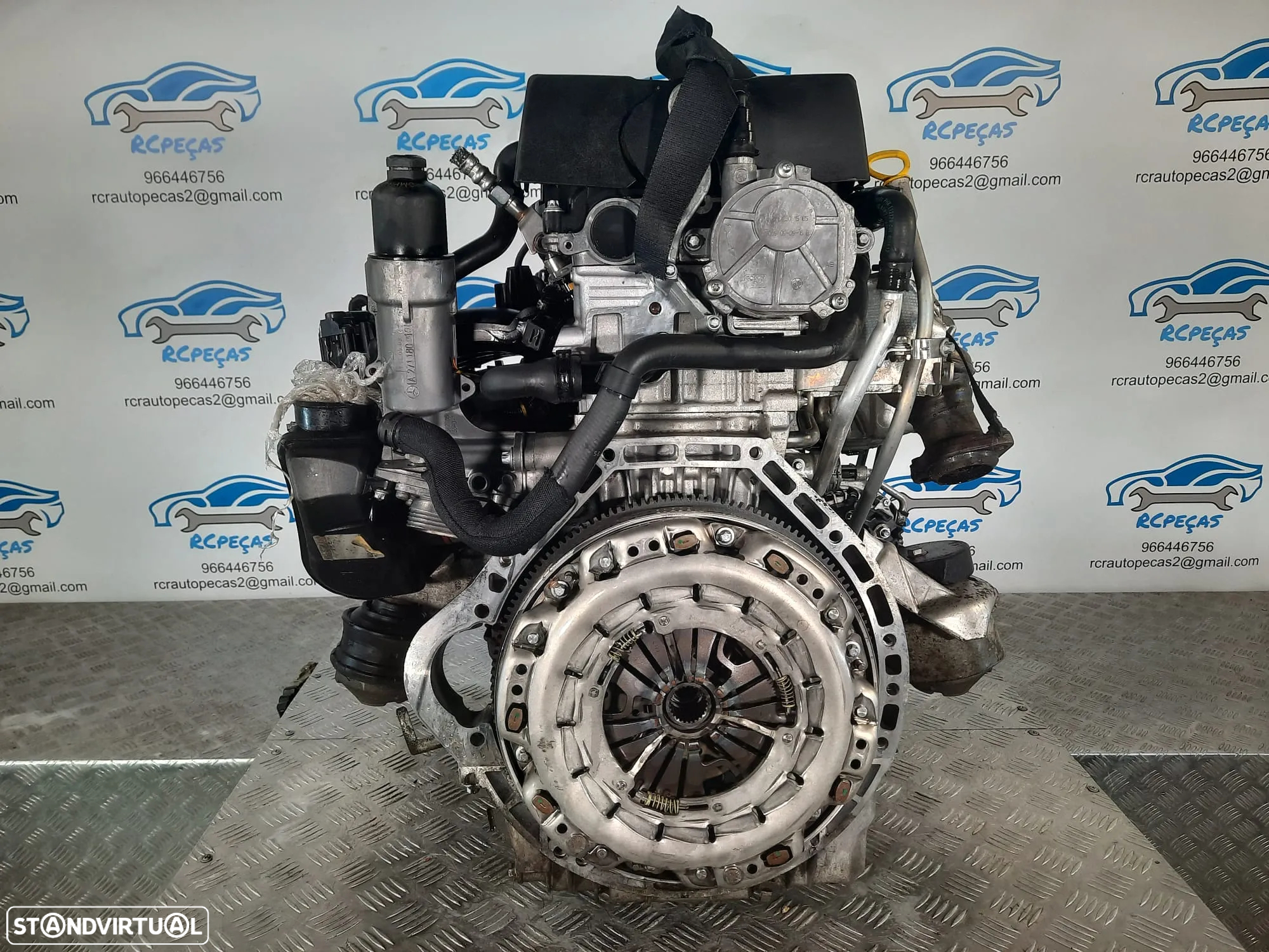 MOTOR COMPLETO 160 16V 130CV M271911 271911 KOMPRESSOR MERCEDES BENZ CLC CL203 W203 MOTOR ARRANQUE BIMASSA ALTERNADOR COMPRESSOR AR CONDICIONADO BOMBA DIRECAO DIREÇÃO TURBO INJETOR INJETORES - 11