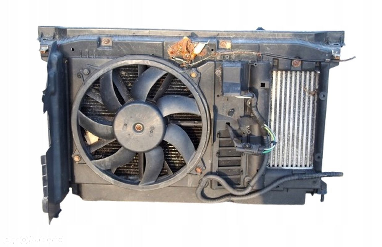 PAS PRZEDNI WZMOCNIENIE CHŁODNICE WENTYLATOR PEUGEOT 307 2.0 HDI 9680390180 - 2
