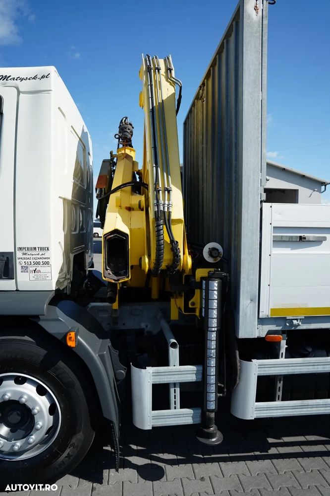 DAF LF 250 / 4X2 / LIVRARE - 7.3 + HDS HYVA HB 150X -E3 / RADIOCOMANDĂ / ROTATOARE / MAX. CAPACITATE DE RIDICARE: 5200 KG / EURO 6 - 23