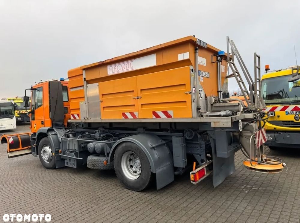 Iveco Eurotech 190E27 Hakowiec Solarka Piaskarka Specjalny Tylko 101tys km - 10
