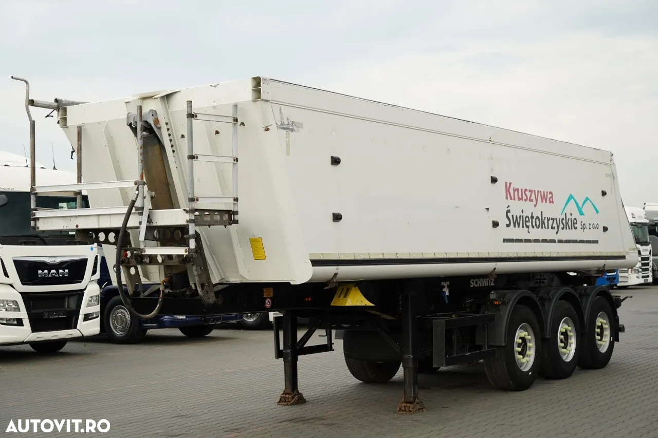 Schmitz Cargobull / BASCULATOR / ALUMINIU / AXE RIDICATIVE / AXE SAF / CONTRACT DE SERVICE POST-SERVICE - 3