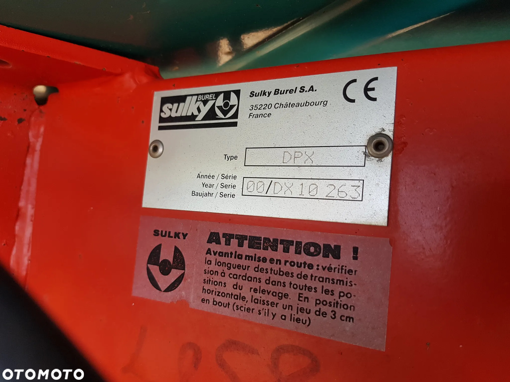 Sulky DPX Prima 1500 - 6