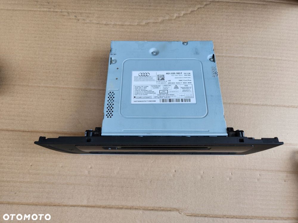 audi a6 a7 4g czytnik 4g1035182f mmi radio cd - 2