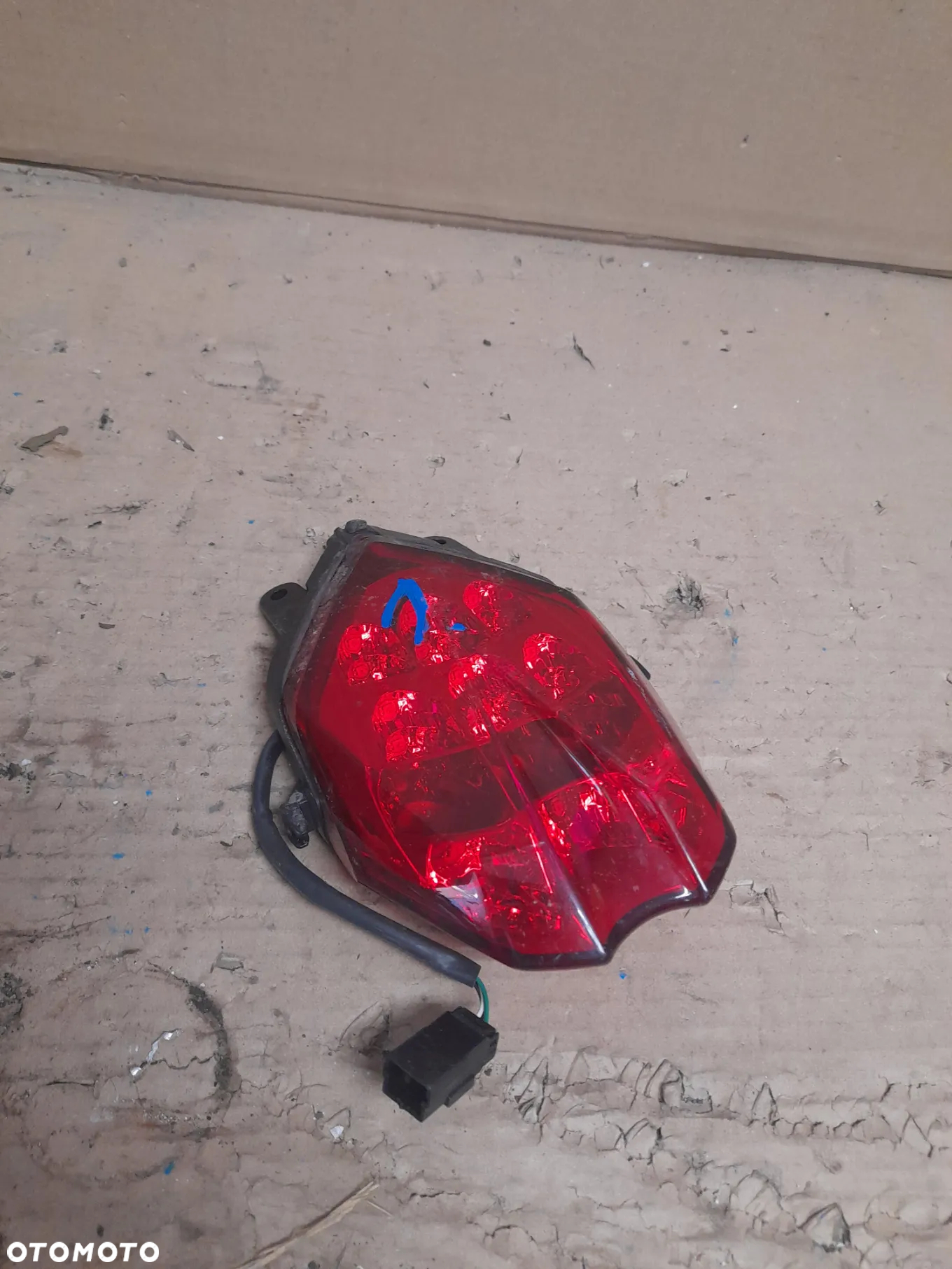 2016 13-17 Triumph Daytona 675 675R Tylne światło  tylne światło hamowania Lampa - 5