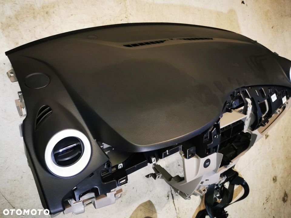 DESKA ROZDZIELCZA konsola kokpit pulpit poduszki airbag pasy KOMPLET ORYGINALNY Renault ZOE  GDYNIA - 2