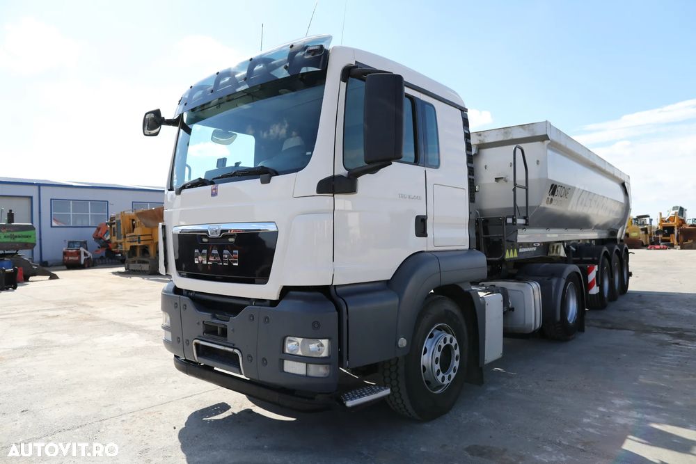 MAN TGS 18.440 4x2 BLS-TS + Semiremorcă Kässbohrer DL 3 basculabilă - 14