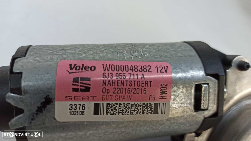 MOTOR LIMPA-VIDROS TRASEIRO SEAT IBIZA SC (6P5) STYLE CONNECT - 2