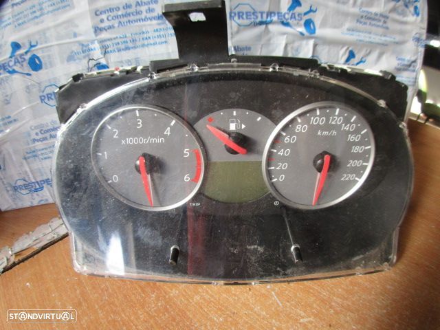 Quadrante Qua2142 NISSAN MICRA 3 K12E 2010 1.5DCI 85CV  5P PRETO KM/H  DIGITAL - 1