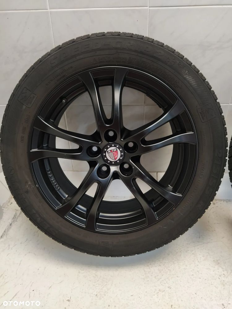 JEEP CHRYSLER TOYOTA 7.5X17 FELGI ALUMINIOWE R17 ET50 OPONY SEMPERIT 215/55 KOŁA - 7