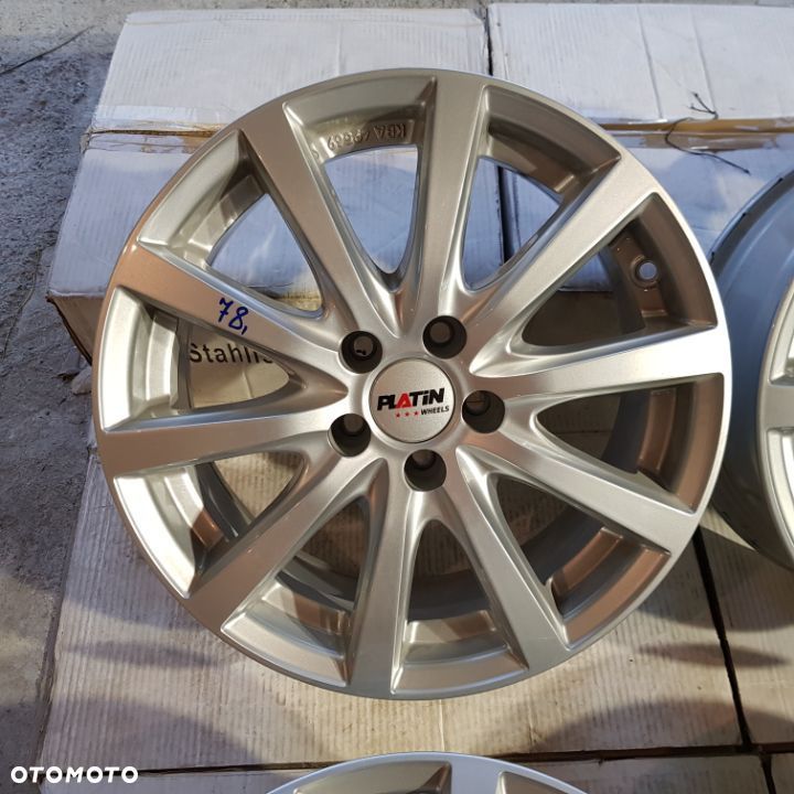 4x 7x16 ET38 5x100 Nowy komplet felg aluminiowych Opel, Seat, Skoda, VW - 5
