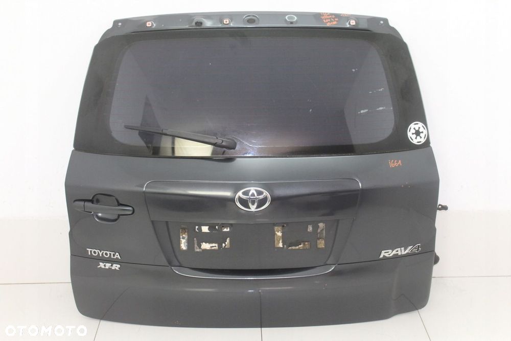 KLAPA BAGAŻNIKA TYŁ TOYOTA RAV4 III 05-08R 1E0 - 2