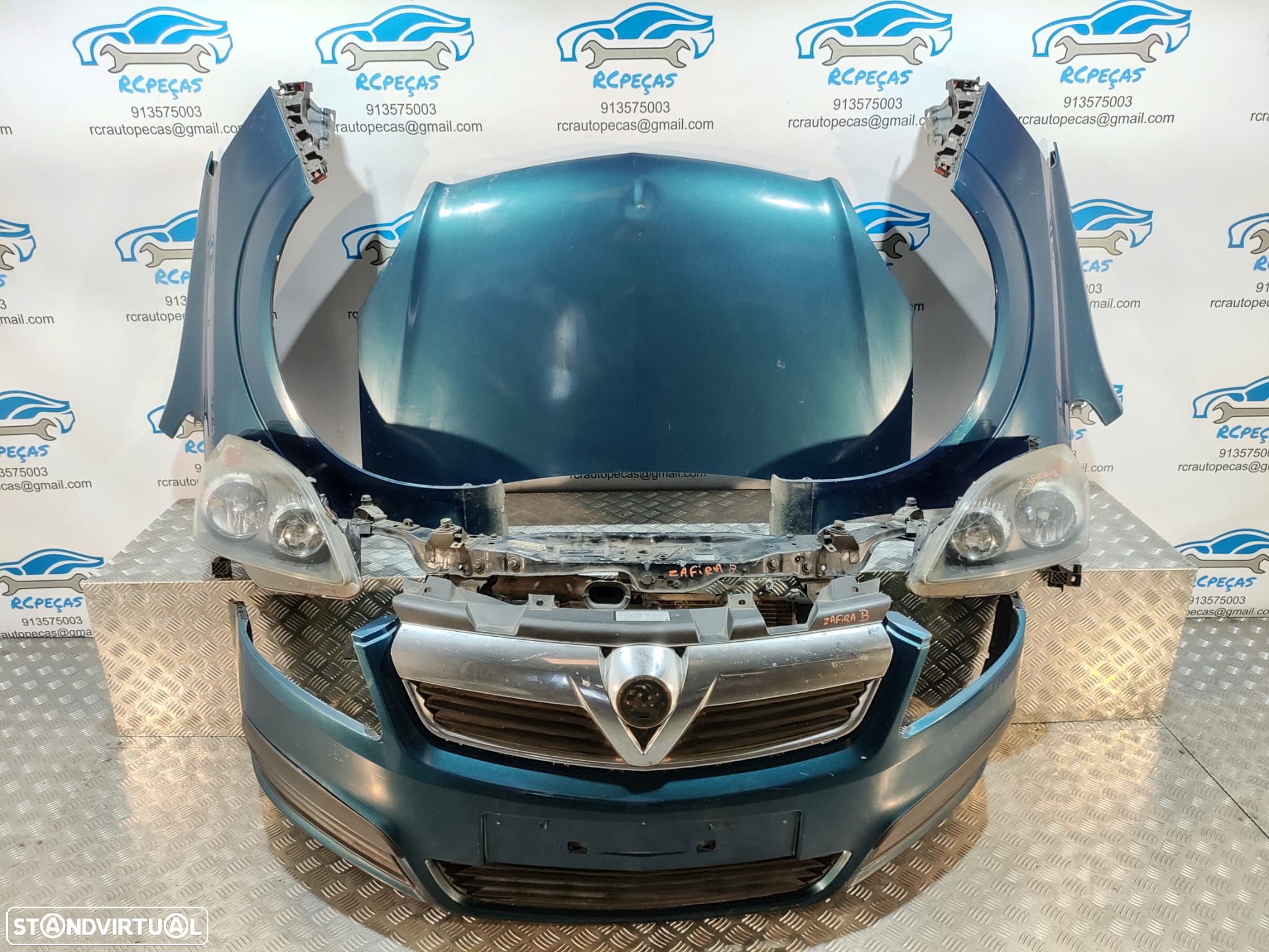 FRENTE COMPLETA OPEL ZAFIRA B A05 CAPOT PARACHOQUES GUARDA-LAMAS OTICAS RADIADOR - 1