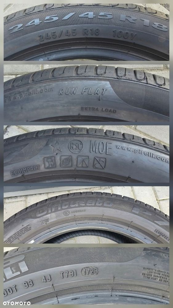 Pirelli Cinturato P7 245/45R18 100 Y BMW MOE - 4