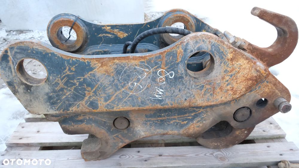 Szybkozłącze hydrauliczne fi 80mm koparki 20-30 ton Miller Daemo - 3