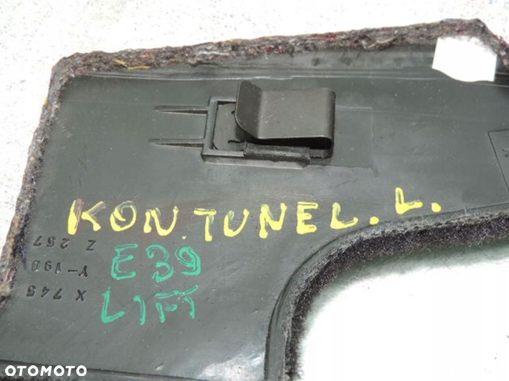 TAPICERKA OSŁONA TUNELU LEWA BMW E39 - 3