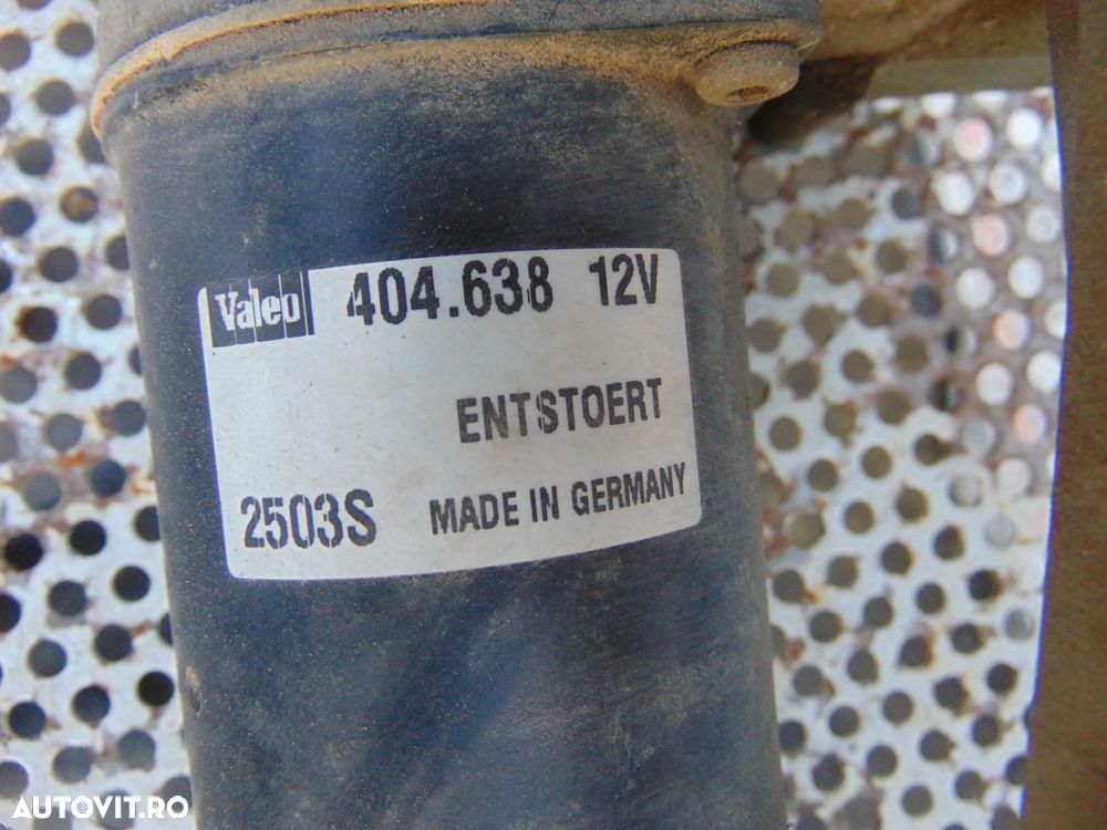 Motoras stergatoare Peugeot 307 cod 404638 ansamblu stergatoare timonerie - 4