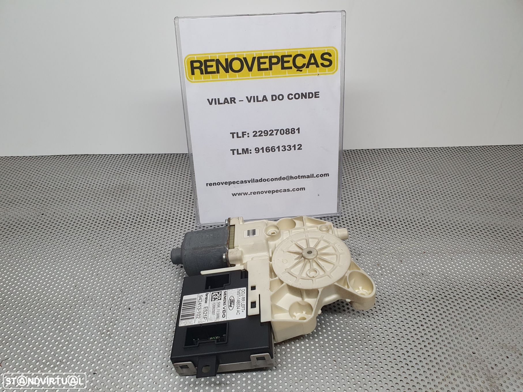 Motor Elevador Porta Tras Esq Ford Focus Ii Turnier (Da_, Ffs, Ds) - 1