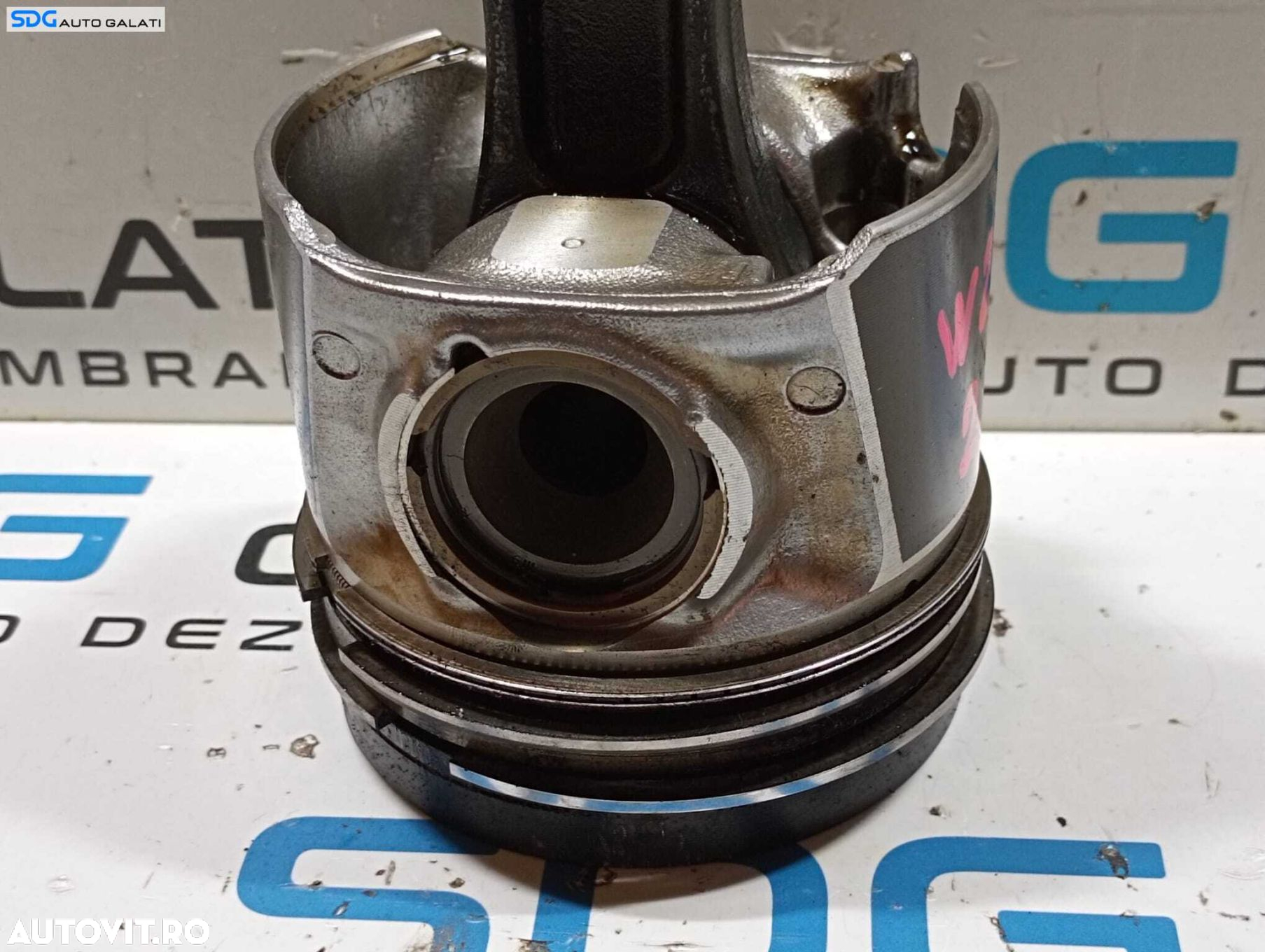 Piston Pistoane Mercedes W204 Clasa C Class C200 C220 2.2 CDI 2007 - 2014 Cod 65100 [M7771] - 12