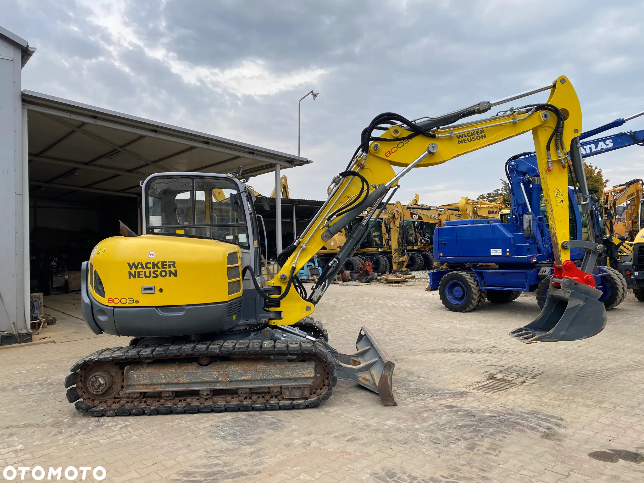 Wacker Neuson 8003, RAMIĘ 3X ŁAMANE, DŁUGI ZASIĘG, Z NIEMIEC, SUPER STAN - 10
