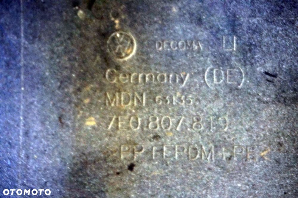 LISTWA ZDERZAKA PRZEDNIEGO TRANSPORTER V T5 LIFT 7E0807819 LEWA VOLKSWAGEN 2009-2015 - 3