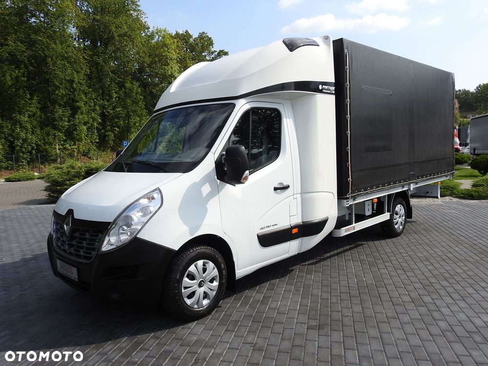 Renault MASTER PLANDEKA 8 PALET TEMPOMAT KLIMATYZACJA  170KM - 19
