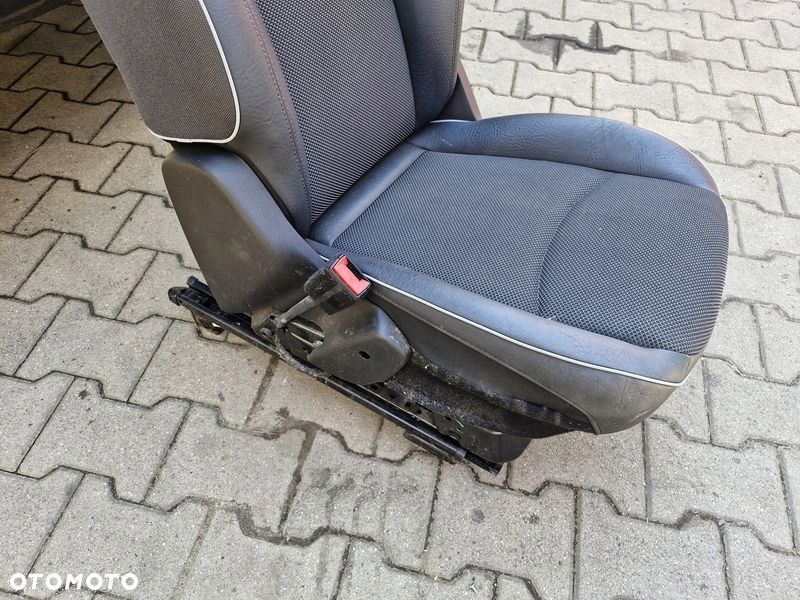 FIAT 500X FOTEL KIEROWCY LEWY PRZÓD PRZEDNI PÓŁSKÓRA UK - 12