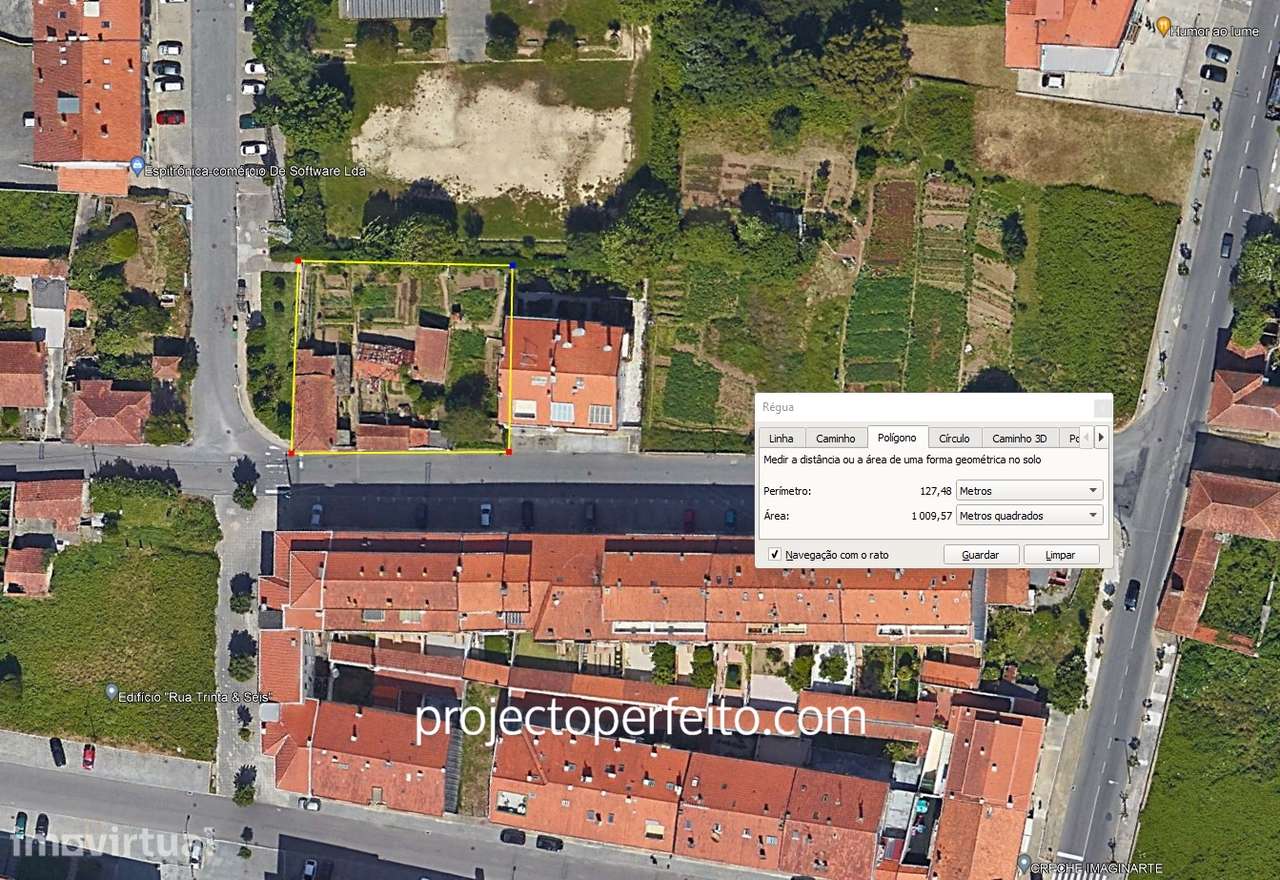 Terreno Para Construção  Venda em Anta e Guetim,Espinho - Grande imagem: 2/4